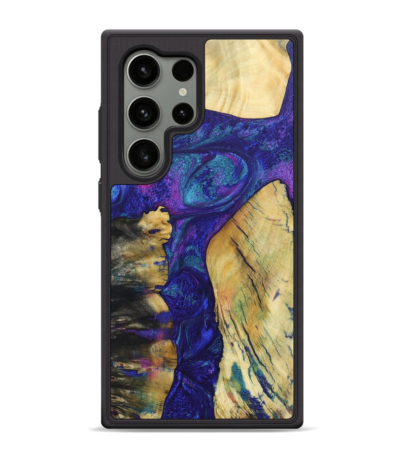 Galaxy S24 Ultra Wood+Resin Phone Case - Dean (Mosaic, 688966)