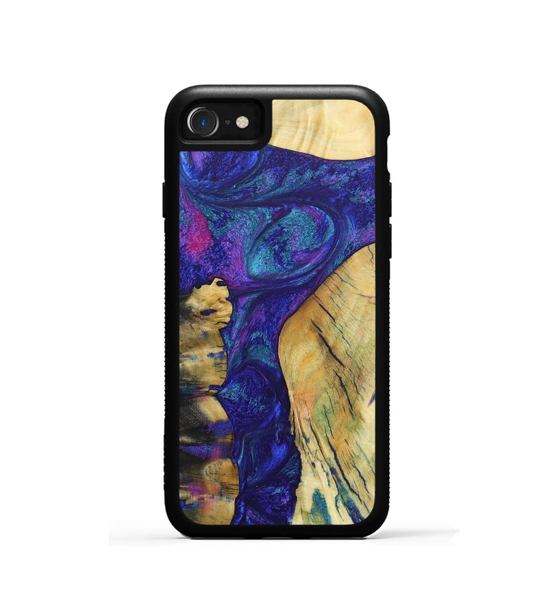 iPhone SE Wood+Resin Phone Case - Dean (Mosaic, 688966)
