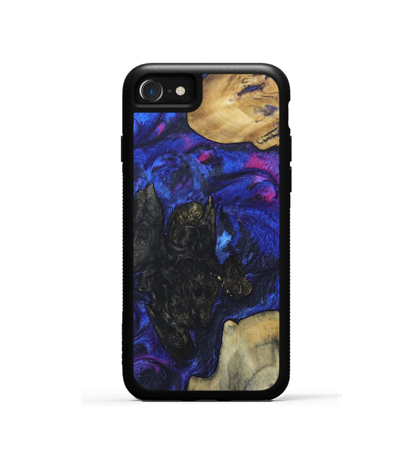 iPhone SE Wood+Resin Phone Case - Madisyn (Mosaic, 689245)