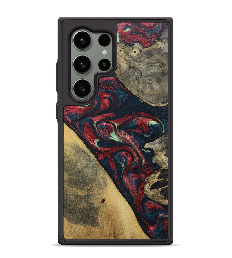 Galaxy S24 Ultra Wood+Resin Phone Case - Lillie (Mosaic, 689250)
