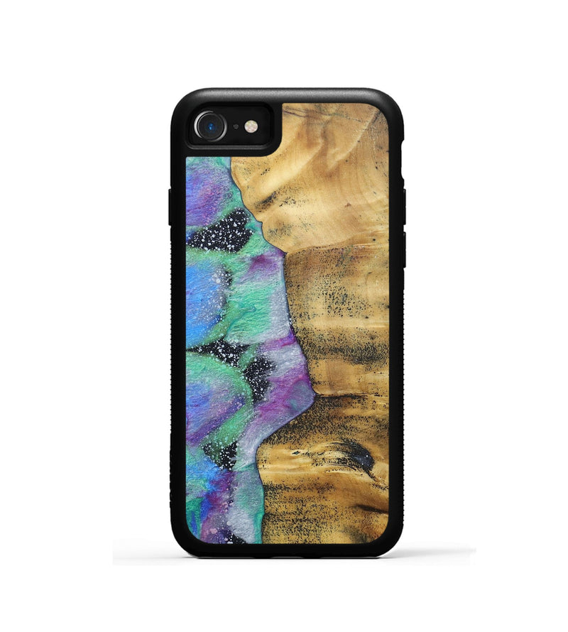 iPhone SE Wood+Resin Phone Case - Jax (Cosmos, 689615)