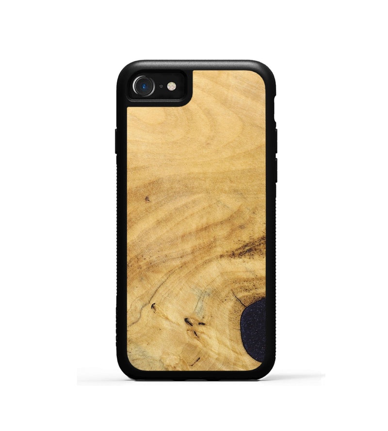 iPhone SE Wood+Resin Phone Case - Kristopher (Wood Burl, 690416)