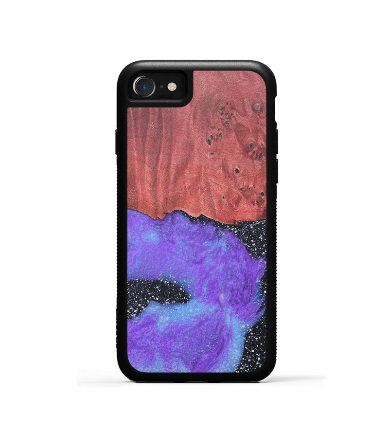 iPhone SE Wood+Resin Phone Case - Riley (Cosmos, 690598)