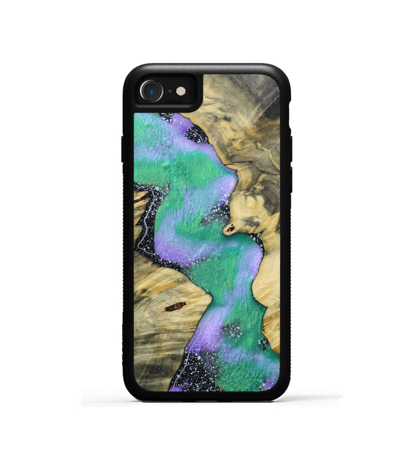 iPhone SE Wood+Resin Phone Case - Douglas (Cosmos, 691076)