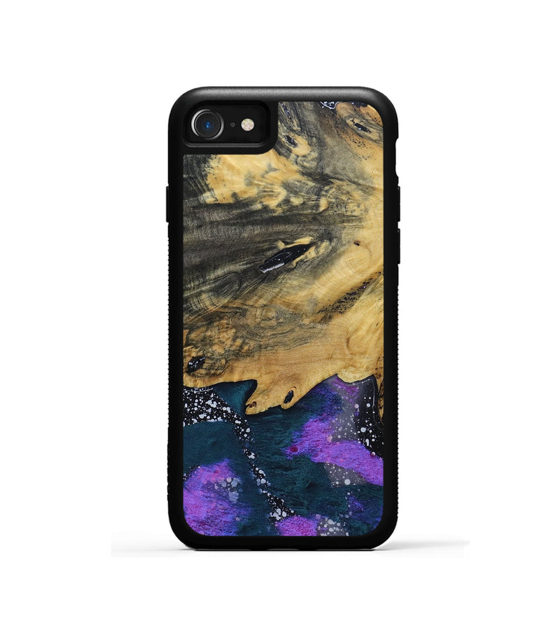 iPhone SE Wood+Resin Phone Case - Valerie (Cosmos, 691077)