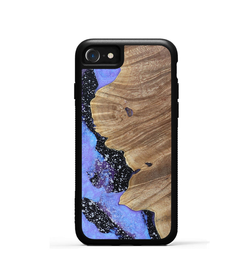 iPhone SE Wood+Resin Phone Case - Aubrey (Cosmos, 693386)