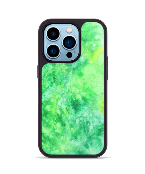 iPhone 14 Pro ResinArt Phone Case - Kailey (Watercolor, 693708)