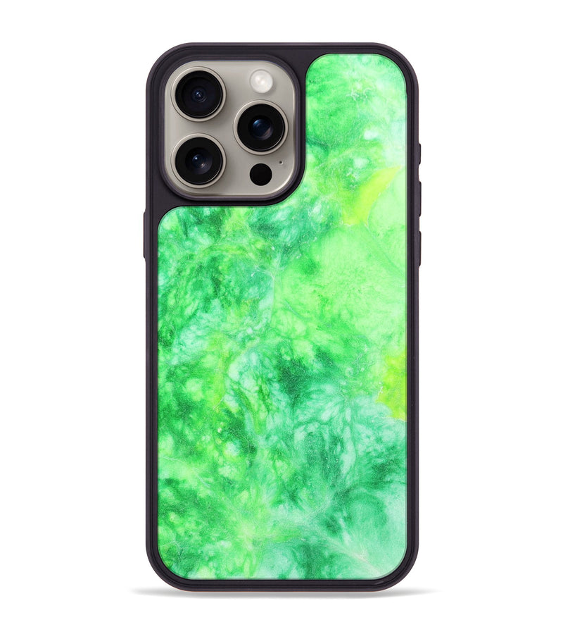 iPhone 15 Pro Max ResinArt Phone Case - Kailey (Watercolor, 693708)