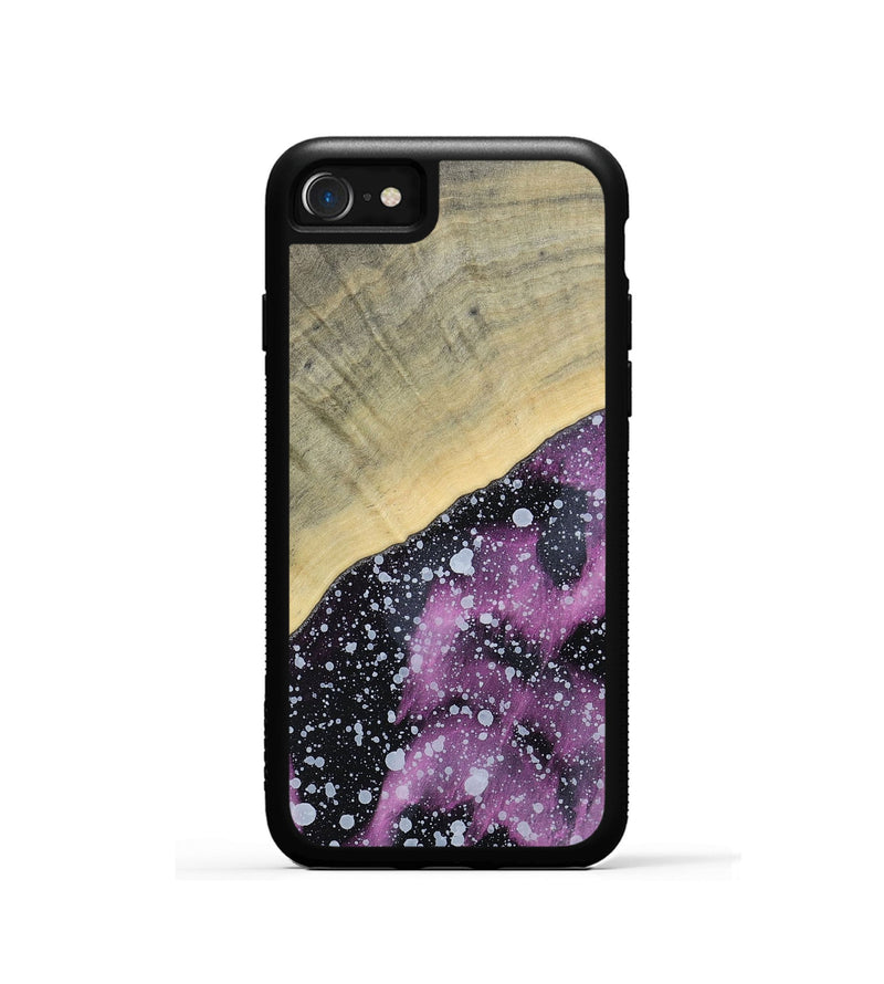 iPhone SE Wood+Resin Phone Case - Connie (Cosmos, 693878)