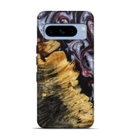 Pixel 8 Pro Wood+Resin Live Edge Phone Case - Aubrie (Red, 693951)