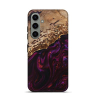 Galaxy S24 Wood+Resin Live Edge Phone Case - Elise (Red, 693994)