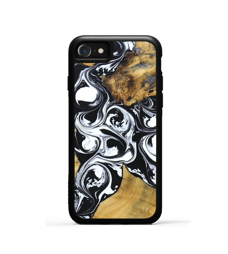 iPhone SE Wood+Resin Phone Case - Miriam (Mosaic, 694325)