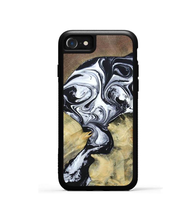 iPhone SE Wood+Resin Phone Case - Heidi (Mosaic, 694326)