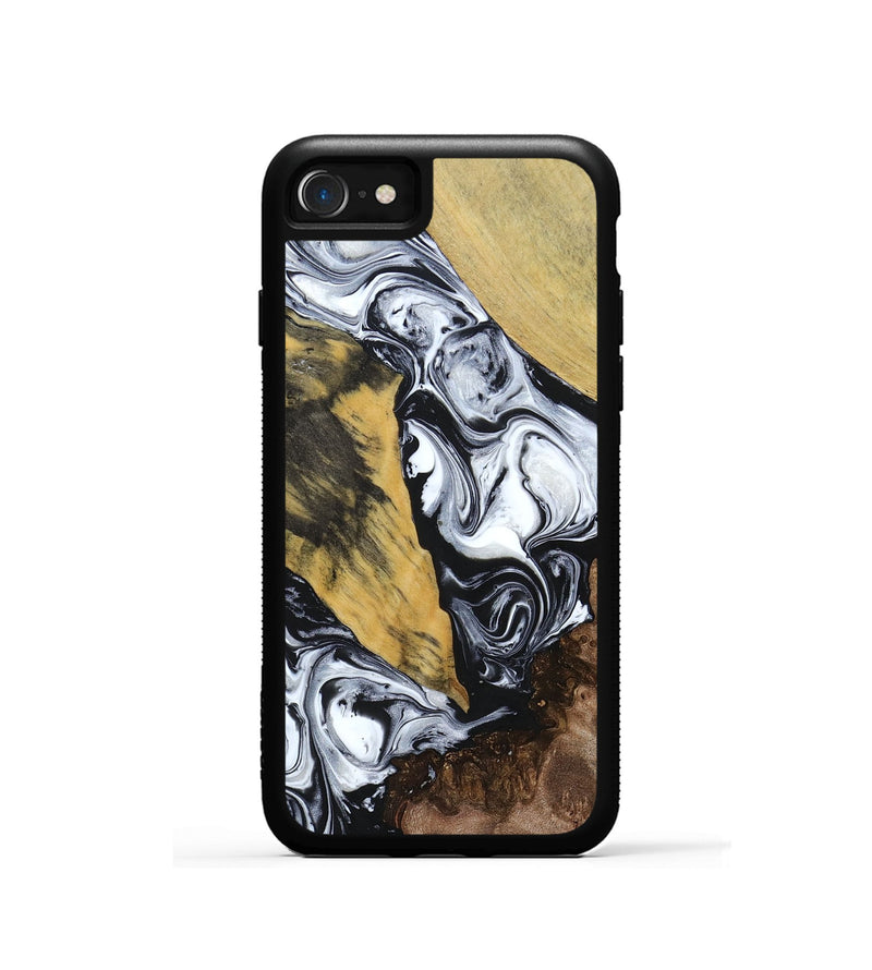 iPhone SE Wood+Resin Phone Case - Alaia (Mosaic, 694327)