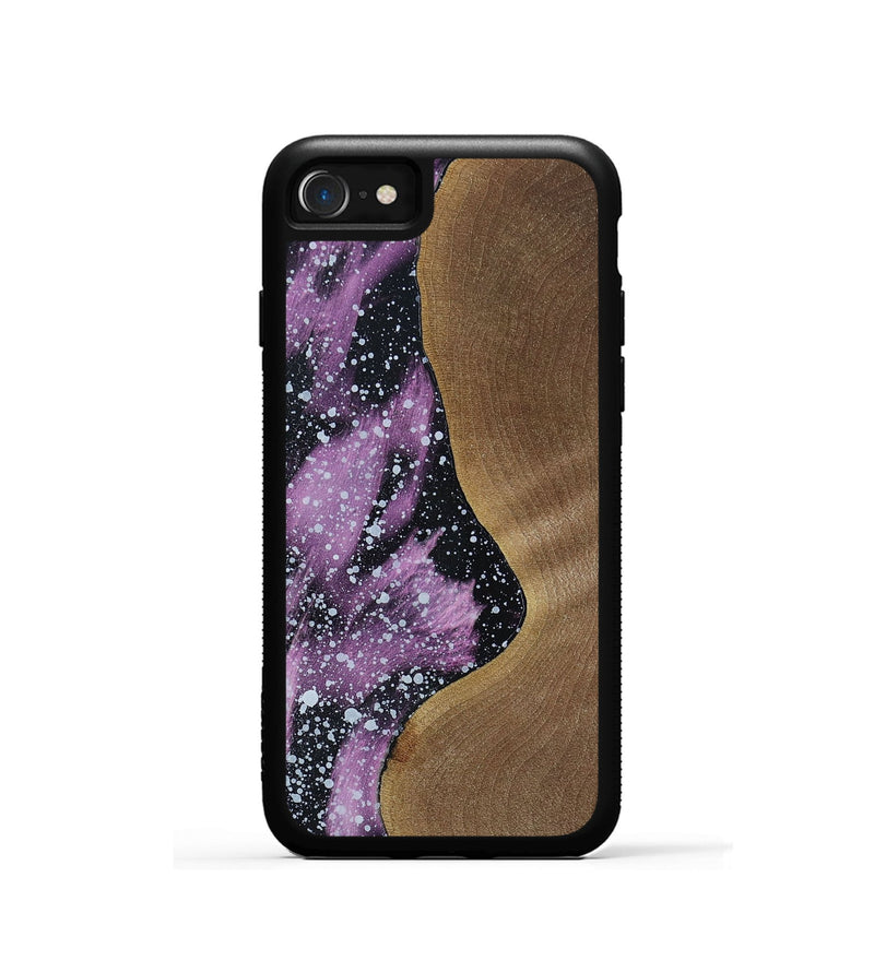 iPhone SE Wood+Resin Phone Case - Kennedi (Cosmos, 694346)
