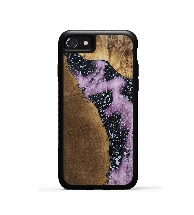 iPhone SE Wood+Resin Phone Case - Casey (Cosmos, 694352)