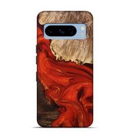 Pixel 8 Pro Wood+Resin Live Edge Phone Case - Kyla (Red, 694388)