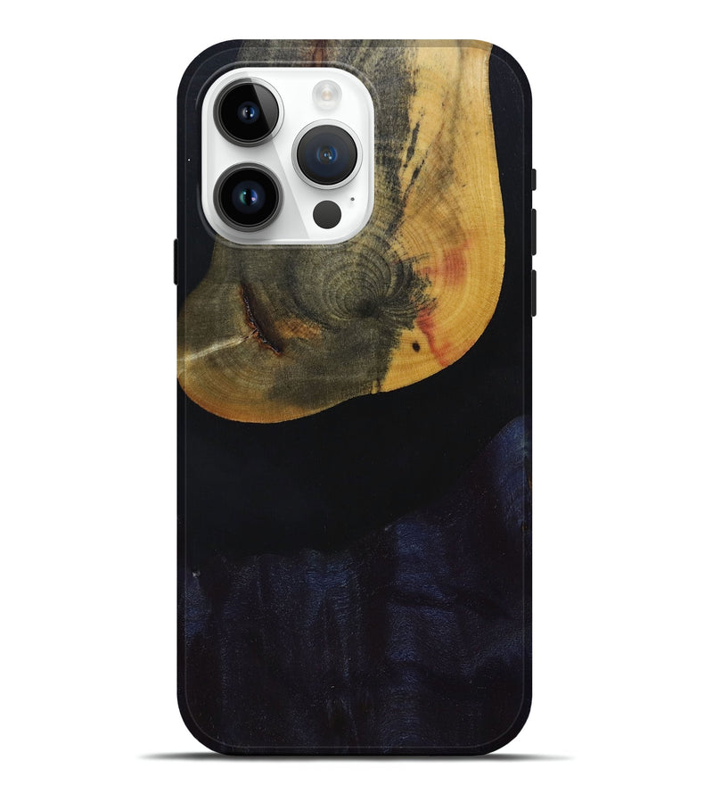 iPhone 15 Pro Max  Live Edge Phone Case - Charlotte (Pure Black, 694405)