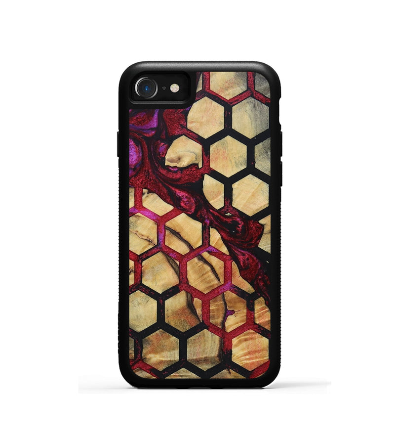 iPhone SE Wood+Resin Phone Case - Messiah (Pattern, 694719)