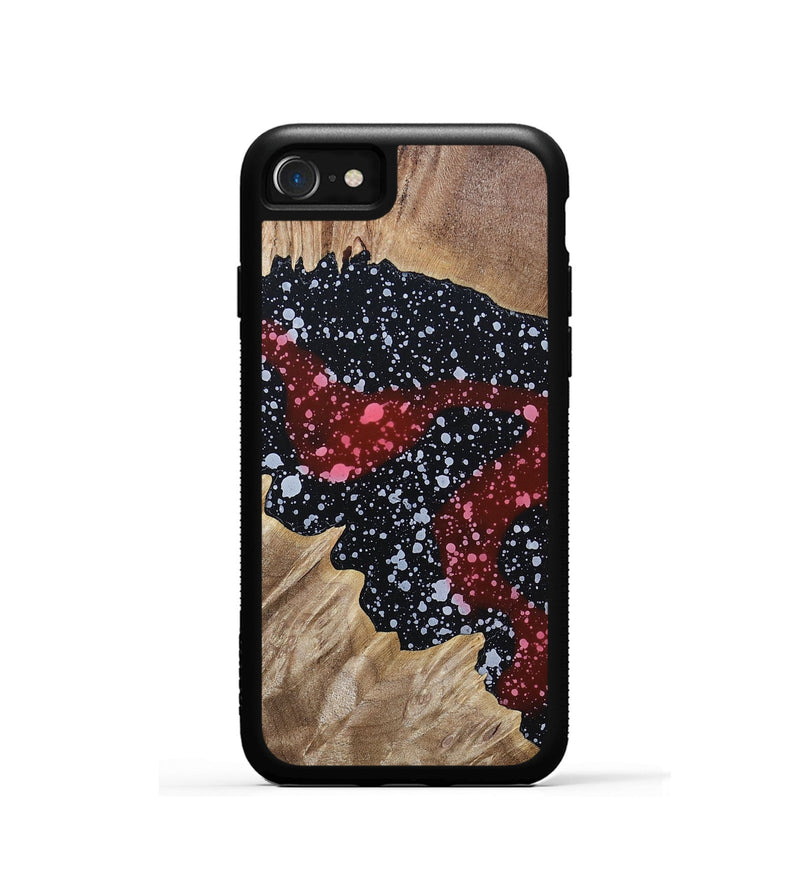iPhone SE Wood+Resin Phone Case - Joan (Cosmos, 694762)