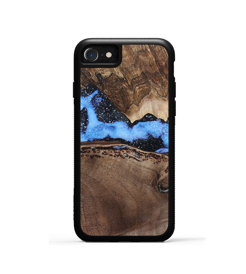 iPhone SE Wood+Resin Phone Case - Omar (Cosmos, 694934)