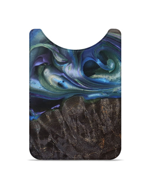 Live Edge Wood+Resin Wallet - Darrell (Green, 695026)