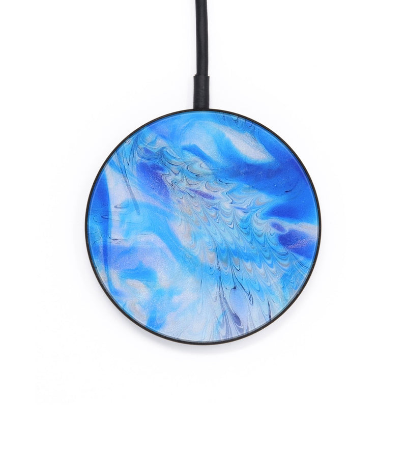 Circle Wood+Resin Wireless Charger - Ervin (Pattern, 695476)