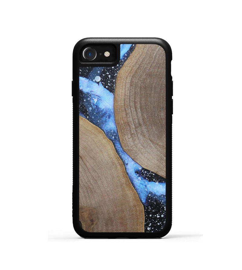 iPhone SE Wood+Resin Phone Case - Darlene (Cosmos, 695588)