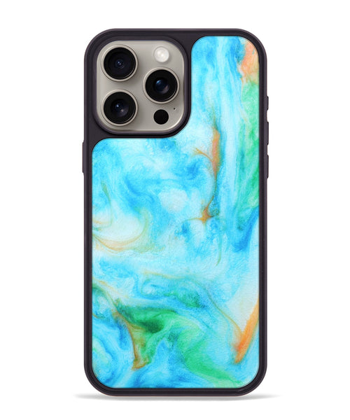 iPhone 15 Pro Max ResinArt Phone Case - Ann (Watercolor, 695692)