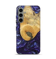 Galaxy S24 Wood+Resin Live Edge Phone Case - Selena (Purple, 695921)