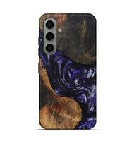 Galaxy S24 Wood+Resin Live Edge Phone Case - Nakia (Purple, 695923)