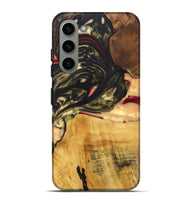 Galaxy S23 Plus Wood+Resin Live Edge Phone Case - Jack (Red, 695924)