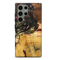 Galaxy S23 Ultra Wood+Resin Live Edge Phone Case - Jack (Red, 695924)