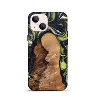 iPhone 13 mini Wood+Resin Live Edge Phone Case - Jimmie (The Lab, 695930)
