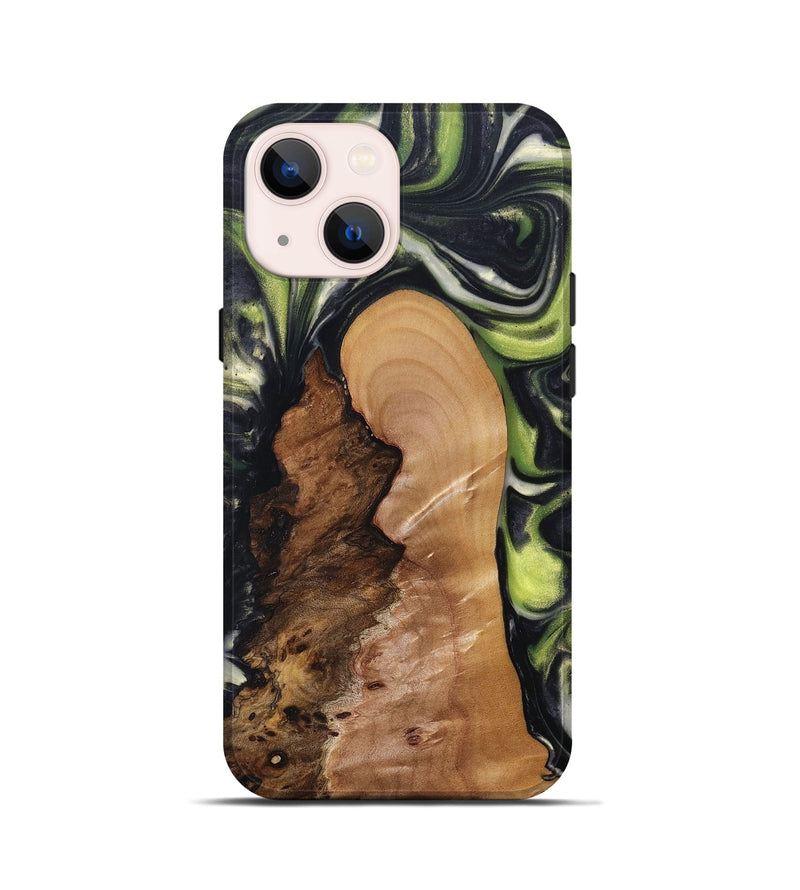 iPhone 13 mini Wood+Resin Live Edge Phone Case - Jimmie (The Lab, 695930)