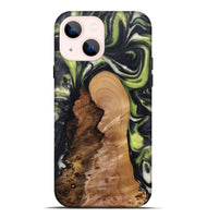 iPhone 14 Plus Wood+Resin Live Edge Phone Case - Jimmie (The Lab, 695930)