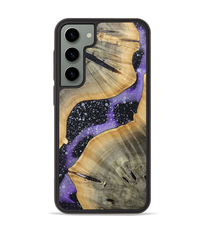 Galaxy S23 Plus Wood+Resin Phone Case - Luann (Cosmos, 696031)