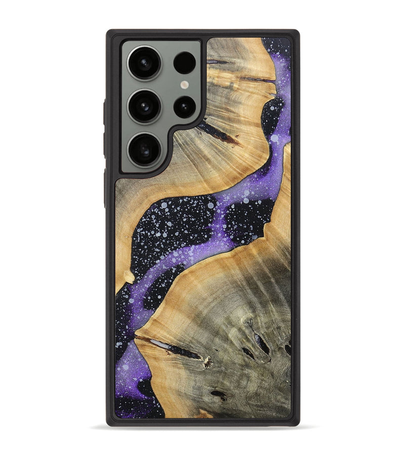 Galaxy S23 Ultra Wood+Resin Phone Case - Luann (Cosmos, 696031)
