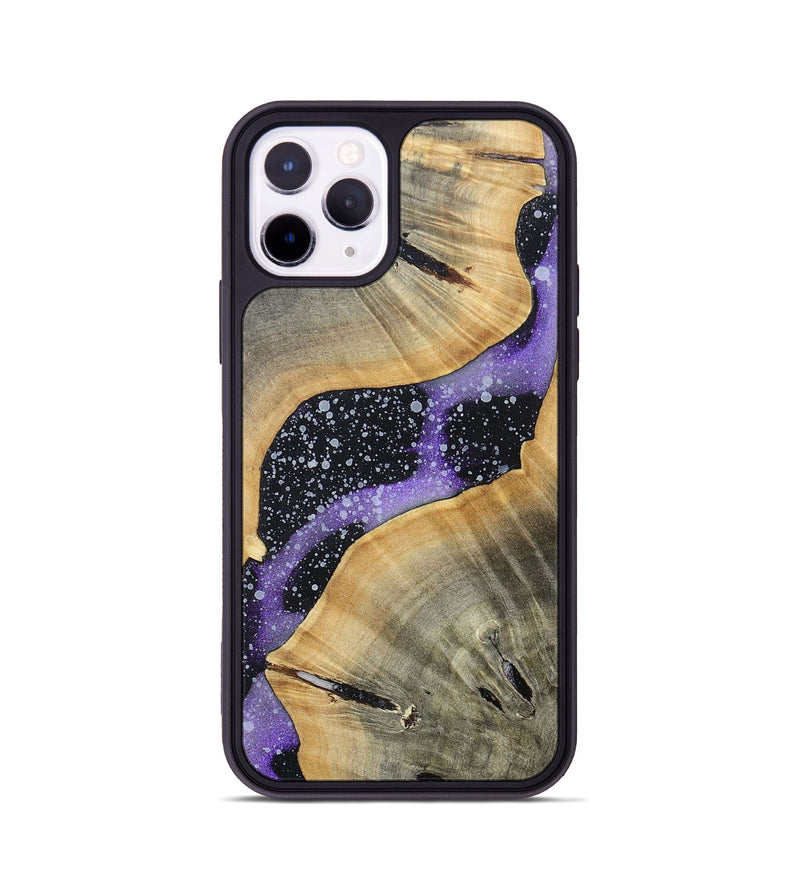 iPhone 11 Pro Wood+Resin Phone Case - Luann (Cosmos, 696031)