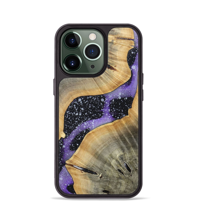 iPhone 13 Pro Wood+Resin Phone Case - Luann (Cosmos, 696031)