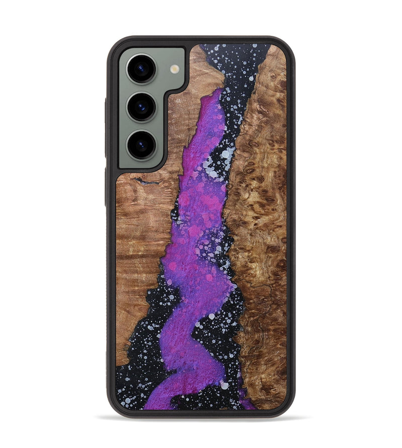 Galaxy S23 Plus Wood+Resin Phone Case - Haisley (Cosmos, 696032)