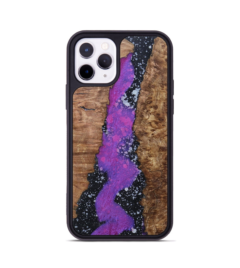 iPhone 11 Pro Wood+Resin Phone Case - Haisley (Cosmos, 696032)