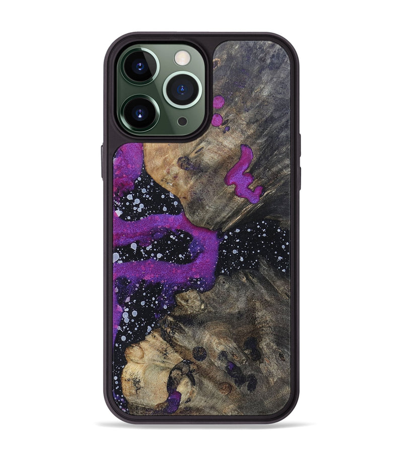 iPhone 13 Pro Max Wood+Resin Phone Case - Jenna (Cosmos, 696034)
