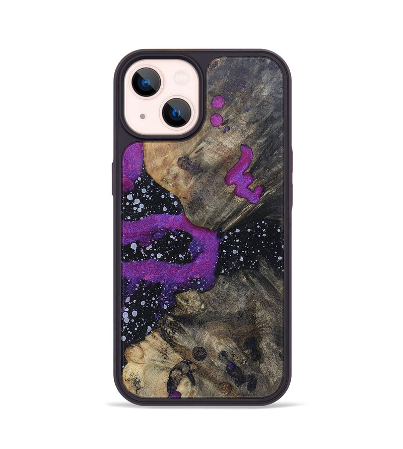 iPhone 14 Wood+Resin Phone Case - Jenna (Cosmos, 696034)