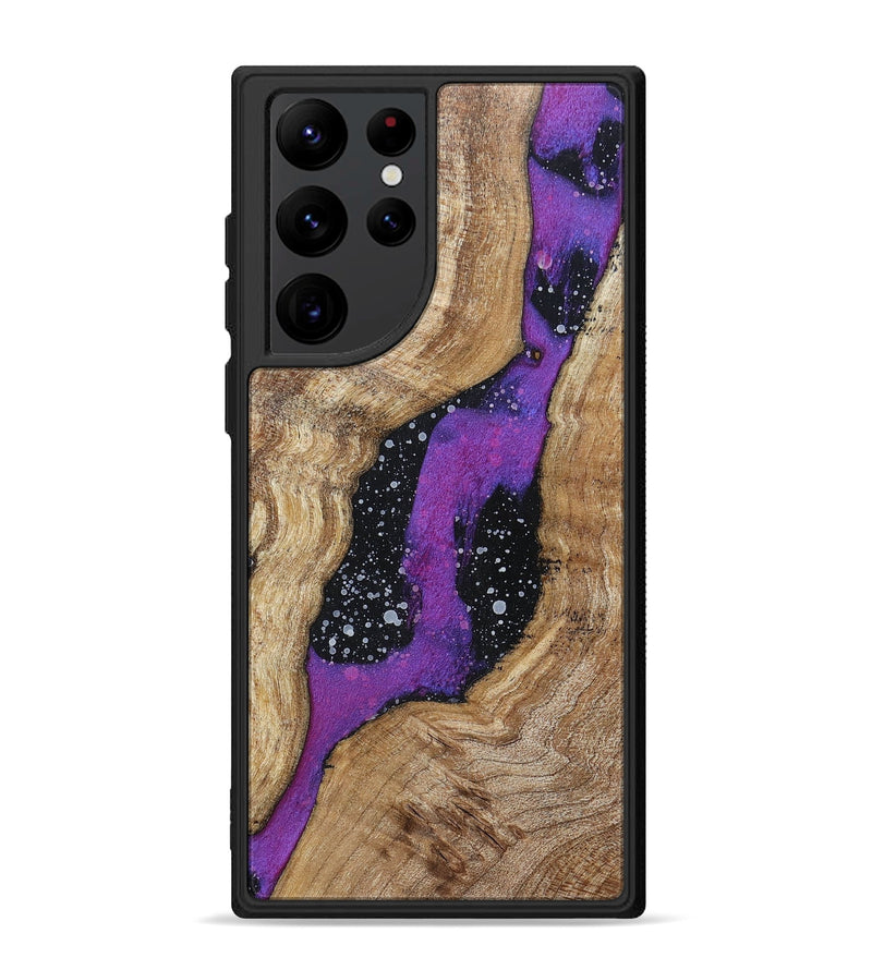Galaxy S22 Ultra Wood+Resin Phone Case - Laverne (Cosmos, 696039)