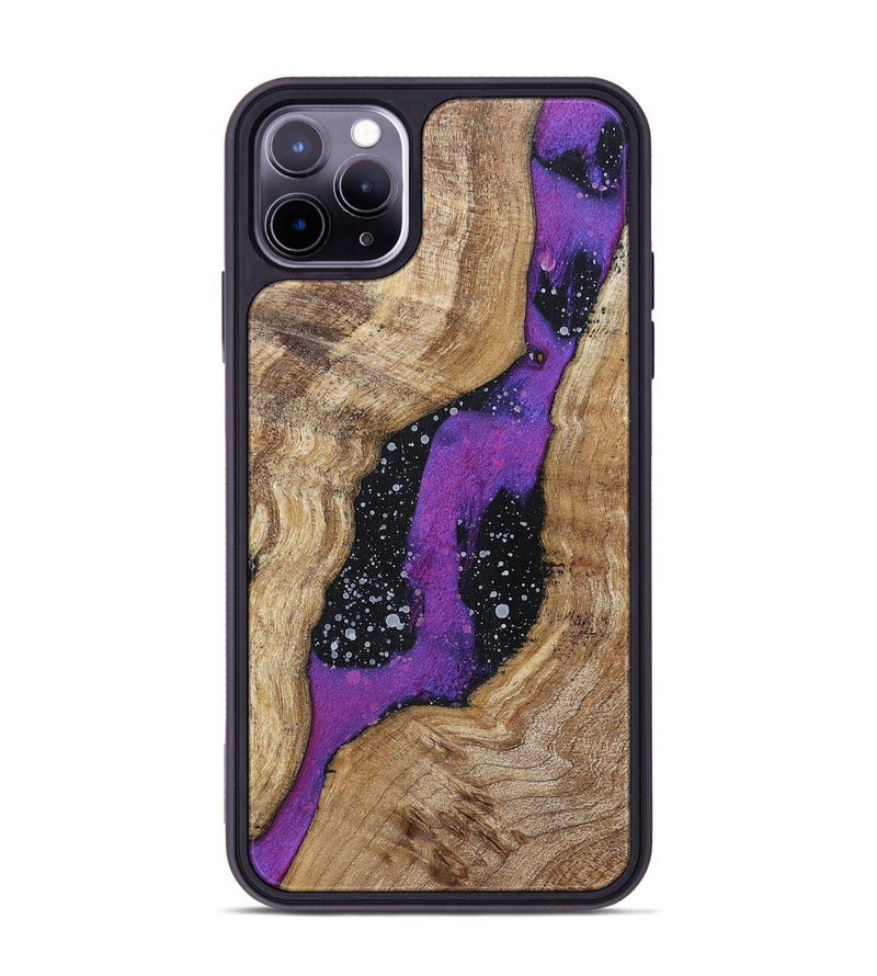 iPhone 11 Pro Max Wood+Resin Phone Case - Laverne (Cosmos, 696039)