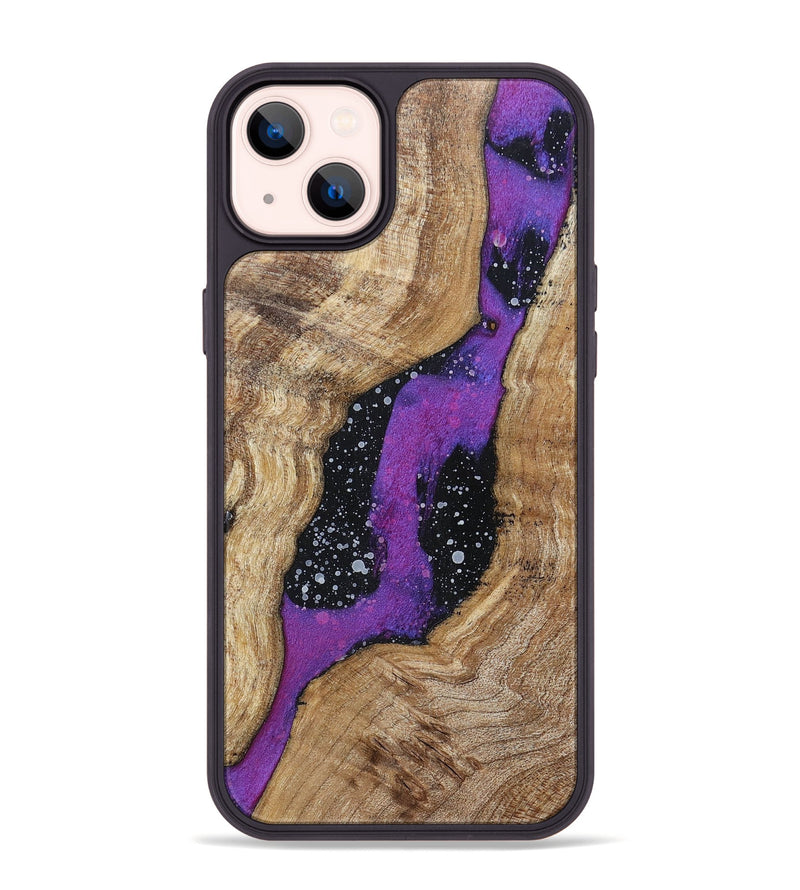 iPhone 14 Plus Wood+Resin Phone Case - Laverne (Cosmos, 696039)