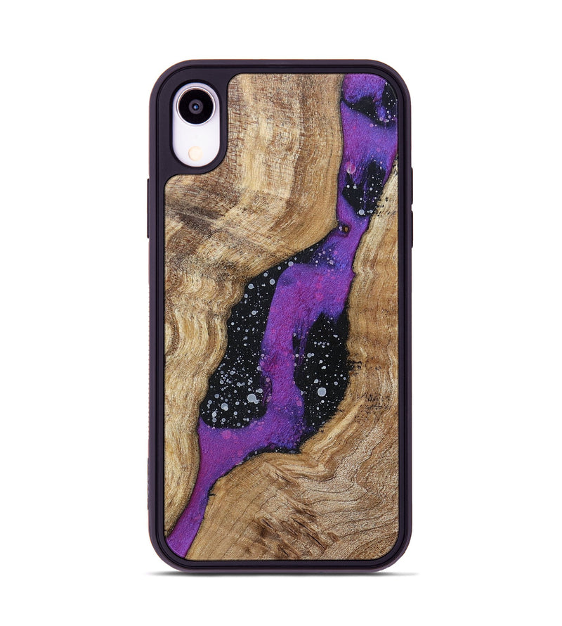 iPhone Xr Wood+Resin Phone Case - Laverne (Cosmos, 696039)