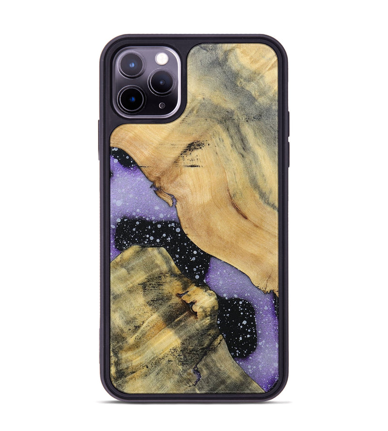 iPhone 11 Pro Max Wood+Resin Phone Case - Moises (Cosmos, 696044)