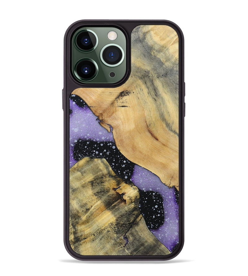 iPhone 13 Pro Max Wood+Resin Phone Case - Moises (Cosmos, 696044)